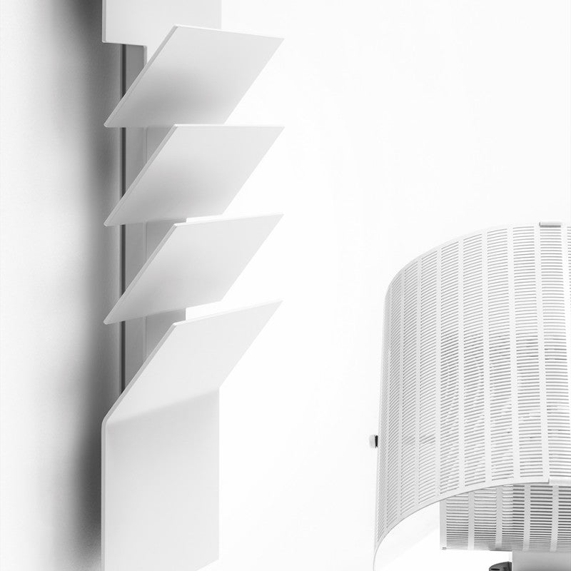 Antrax Flaps radiator in matt white 171x35cm