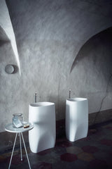 Agape Lavabo a colonna Pear C scarico a pavimento ACER0896M