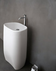 Agape Lavabo a colonna Pear C scarico a pavimento ACER0896M