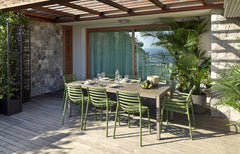 Nardi Doga Bistrot Outdoor Chair in Various Colors Made in Italy