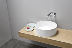 Ovvio Tondo NIC lay-on washbasin