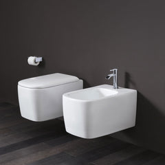 Simple Wall Hung Toilet Rimless NIC