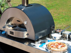 Alfa Classic Wood Oven 2 Pizzas Slate Gray FXCL-2P-LGRA