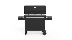 Fogher Barbecue da appoggio con carrello carenato FGA 750 FO Acciaio inox