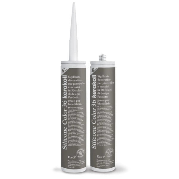 Kerakoll Silicone Color 36 decorative sealant for tiles and mosaics