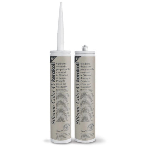 Kerakoll Silicone Color 43 decorative sealant for tiles and mosaics