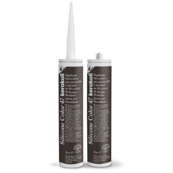 Kerakoll Silicone Color 47 decorative sealant for tiles and mosaics