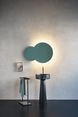 Agape Bjhon 1 lavabo su colonna scarico a parete ACER1081M