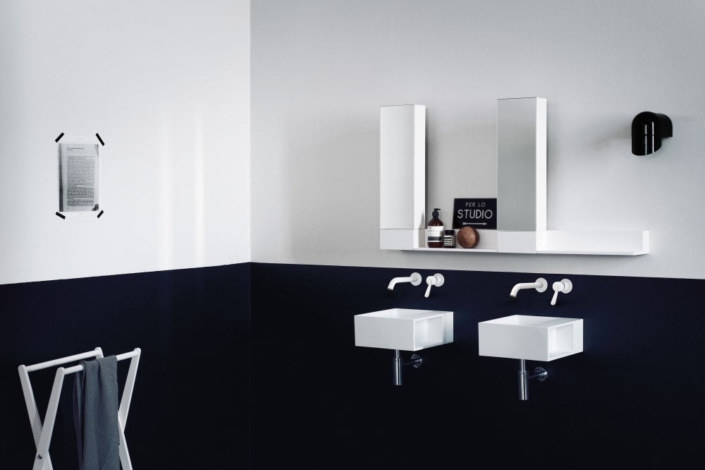 Agape Handwash lavabo sospeso senza foro ACER09940R