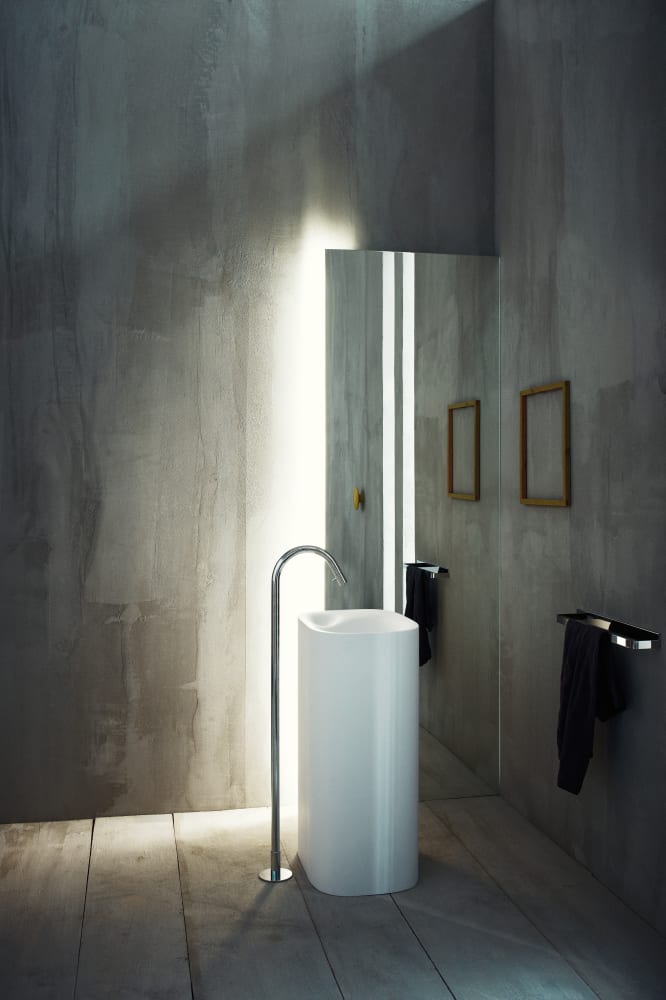 Agape Nivis lavabo freestanding scarico a pavimento ACER0763FP0