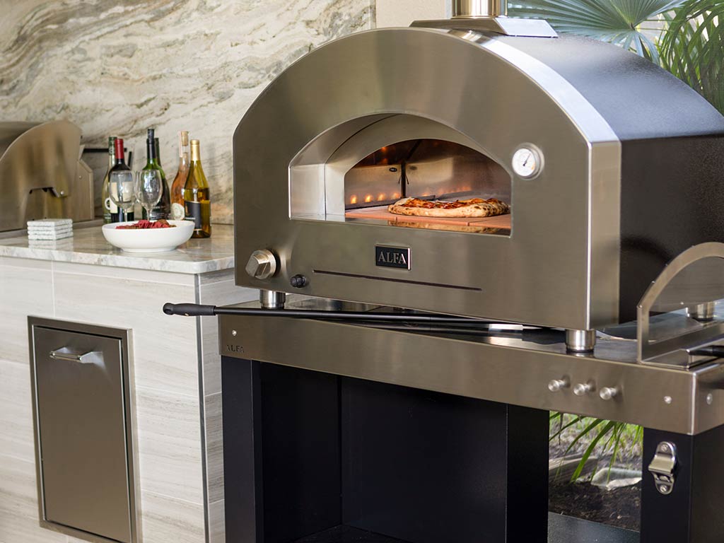 Alfa Forni Futuro forno a gas 4 Pizze FXFT-2P-GSB