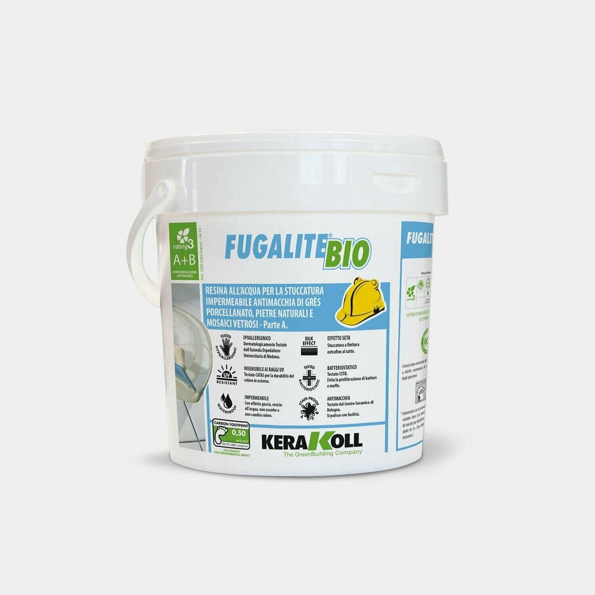 Kerakoll Fugalite Bio Bianco 01 3Kg stucco epossidico