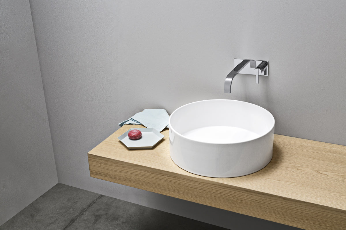 NIC Design Ovvio lavabo da appoggio tondo 001449