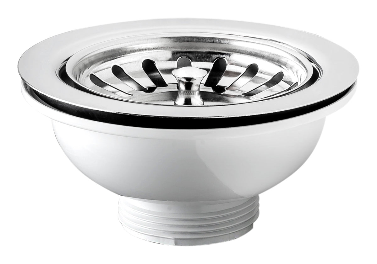 Omp Tea piletta in PP per lavello con foro ø90 133.505.6