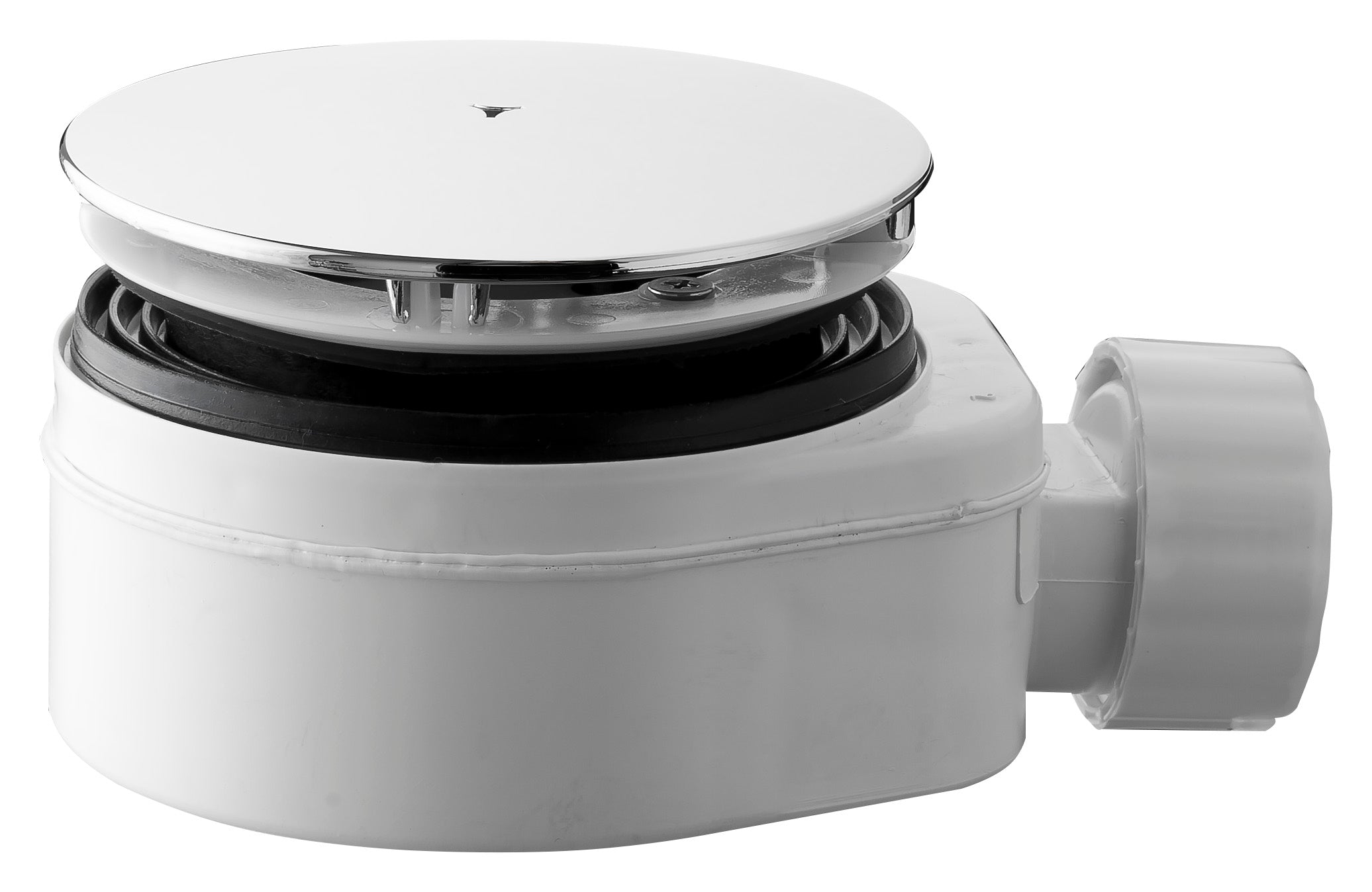 Omp Tea piletta sifonata in PP per piatto doccia con foro ø90 6621.076.6