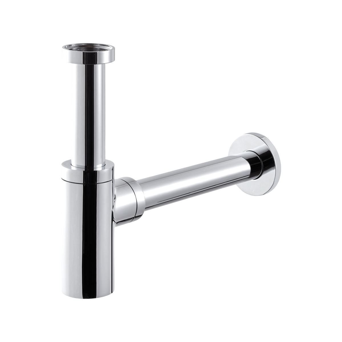 Vema sifone per lavabo cromo spazzolato P000459